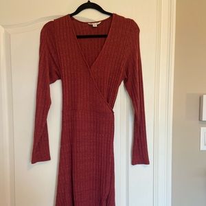 3/$15 - American Eagle Red Wrap Dress